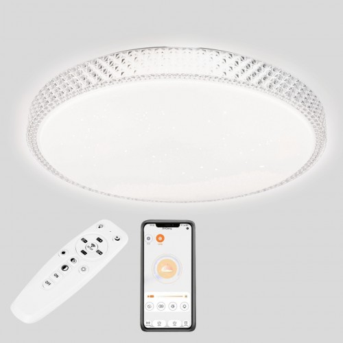 Настінно-стельова LED люстра Sunlight 413-600 Білий
