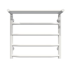 Рушникосушарка водяна Трапеція з полицею П5 500х500 Deffi Білий (C.TP.50.50.5.W.A)