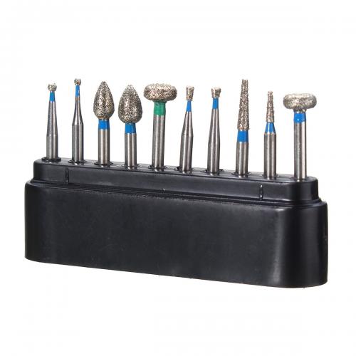 Набір стомотологических алмазних бурів 10 шт