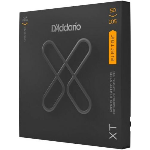 Струни для бас-гітари D'Addario XTB50105 XT Bass Medium 50/105 Струни для бас-гітари D'Addario XTB50105 XT Bass Medium 50/105