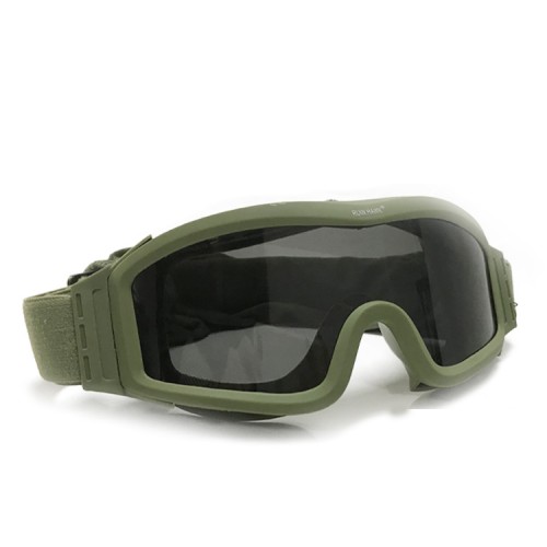 Тактичні окуляри Ruin HAWK 2 20х8 см Зелений Тактичні окуляри Ruin HAWK 2 20х8 см Зелений
