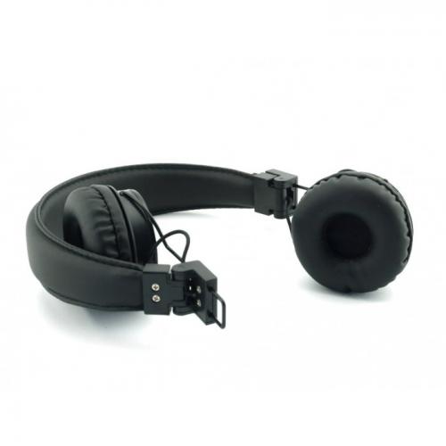 Бездротові Bluetooth навушники з MP3 плеєром Nia X3 Чорний (45379) Бездротові Bluetooth навушники з MP3 плеєром Nia X3 Чорний (45379)