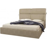 Ліжко двоспальне BNB Mary Rose Comfort 140 х 200 см Simple Мокко