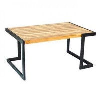 Кавовий журнальний столик у стилі Loft NS-493 580x1000x600 мм Черный Кавовий журнальний столик у стилі Loft NS-493 580x1000x600 мм Черный