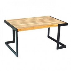 Кавовий журнальний столик у стилі Loft NS-493 580x1000x600 мм Черный