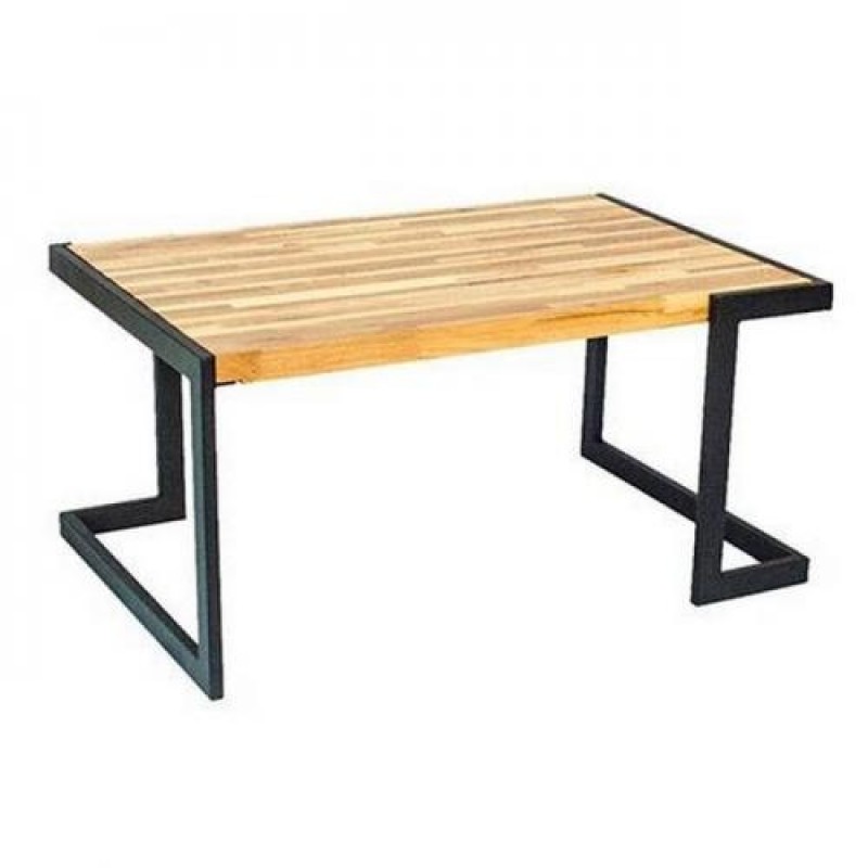 Кавовий журнальний столик у стилі Loft NS-493 580x1000x600 мм Черный