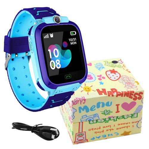 Дитячий смарт-годинник c GPS Smart baby watch TD07S + камера Блакитний + карта пам'яті micro KINGSTON 16Gb в інтернет супермаркеті PbayMarket!