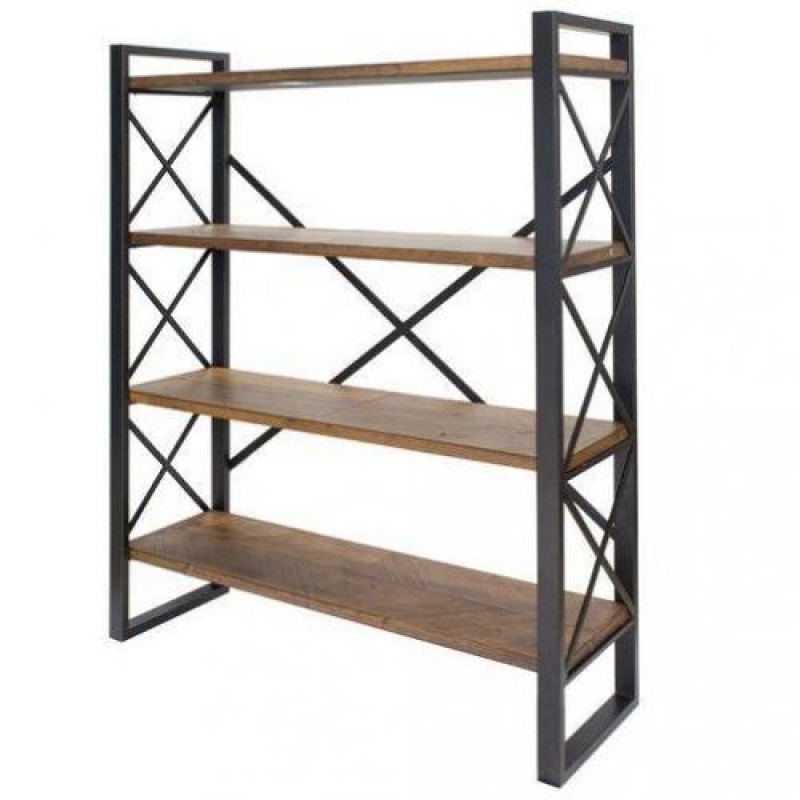 Стелаж для зберігання в стилі Loft NS-1880 1230x800x300 мм Черный