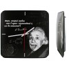 Настінний годинник Montre Енштейн 30х30х5 см Скло Тихий хід (17006) в інтернет супермаркеті PbayMarket!