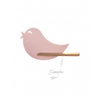 Настінний світильник Candellux Bird 40x21.5 см Коричнево-рожевий (21-85054)