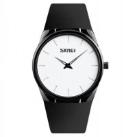 Наручний класичний годинник Skmei 1601S Чорний Наручний класичний годинник Skmei 1601S Чорний