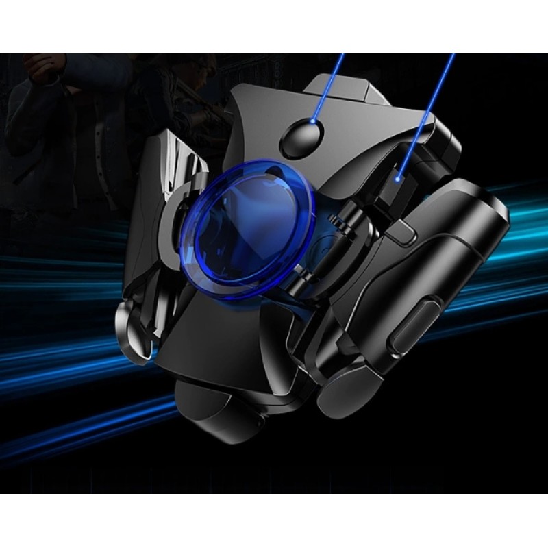 Бездротовий сенсорний геймпад тригер для смартфонів Union PUBG Mobile М16 Sundy (096)