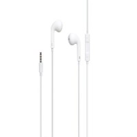 Дротові навушники Borofone 3.5 mm BM30 вакуумні з мікрофоном 1.2 m White Дротові навушники Borofone 3.5 mm BM30 вакуумні з мікрофоном 1.2 m White