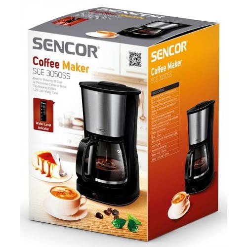 Кавоварка краплинна Sencor SCE 3050SS (6578993) Кавоварка краплинна Sencor SCE 3050SS (6578993)