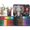 Набір кольорових олівців для малювання KALOUR в металевій коробці 180 кольорів в інтернет супермаркеті PbayMarket!