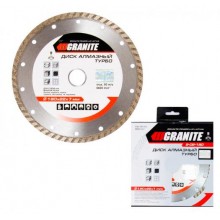 Диск алмазний GRANITE TURBO 180 мм 9-02-180