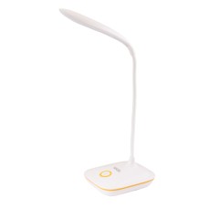 Лампа настільна гнучка MASTERTOOL 125х100х350 мм COB LED USB/3xAA ABS 94-0814