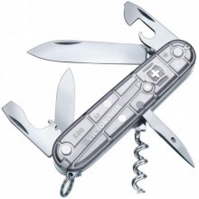 Складаний ніж Victorinox Spartan 91 мм 12 функцій Сріблястий (1.3603.T7B1)