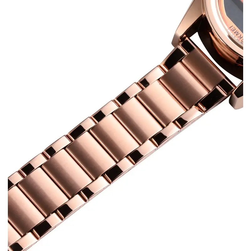 Наручний чоловічий годинник Skmei 1448 Indigo Рожеве золото