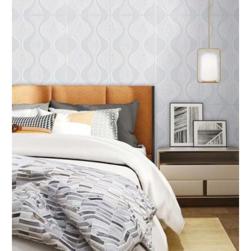 Самоклеюча декоративна 3D панель Loft-Expert дизайн білий 700x700x5 мм