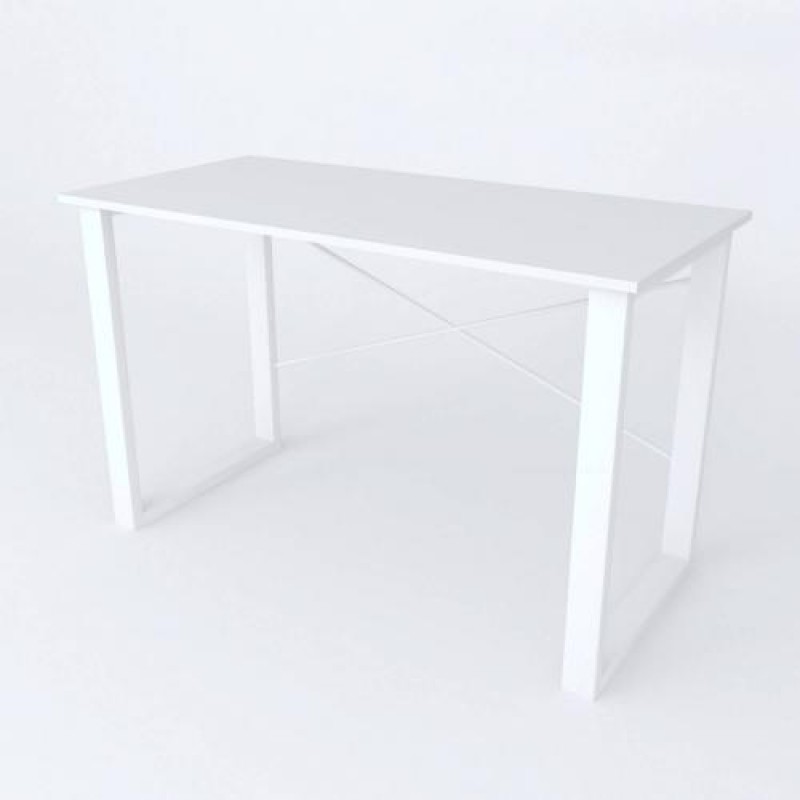 Письмовий стіл Ferrum-decor Драйв 750x1000x600 Білий метал ДСП Білий 16 мм (DRA015)