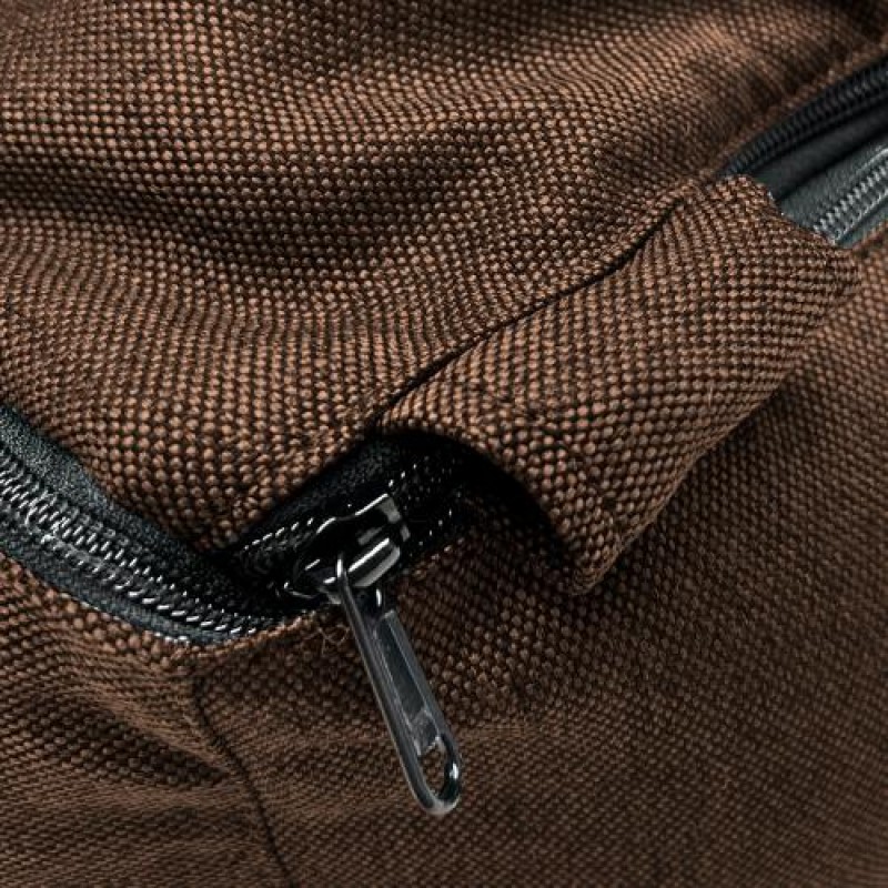 Лежак ліжко для собак та котів EGO Bosyak Рогожка XS 50x45 Коричневий (спальне місце для собак та котів)