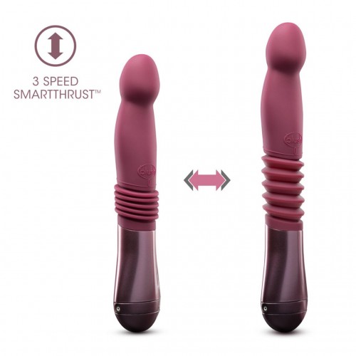 Пульсатор Temptasia by Blush - Trixie Thrusting Dildo - Wine Red в інтернет супермаркеті PbayMarket!