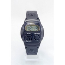 Годинники спортивні Xinjia розмовляючі російською Чорні ( IBW110B )