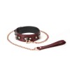 Нашийник з повідцем Liebe Seele Wine Red Collar and Leash (м'ята упаковка!!!) в інтернет супермаркеті PbayMarket!