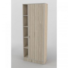 Шафа-Пенал Тиса Мебель ШС-826 Дуб сонома 205x35x80 см