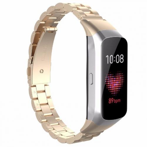 Ремінець Steel Strap для Samsung Galaxy Fit R370 Light Gold Ремінець Steel Strap для Samsung Galaxy Fit R370 Light Gold