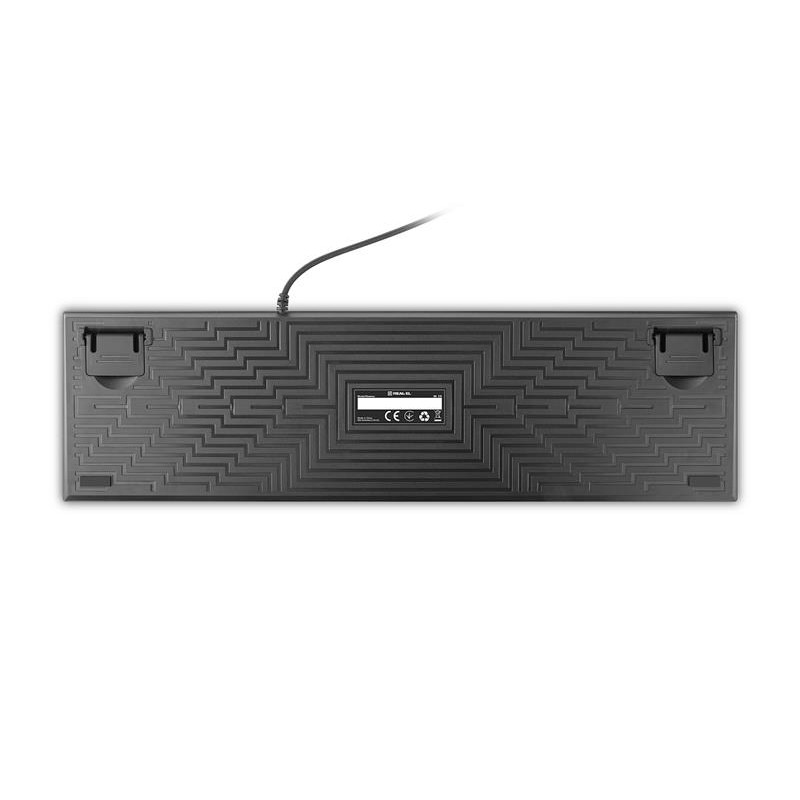 Клавіатура Real-el M 13 Grey USB
