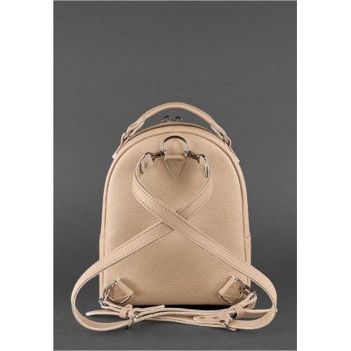 Шкіряний міні-рюкзак BlankNote Kylie Крем-брюле (BN-BAG-22-crem-brule) Шкіряний міні-рюкзак BlankNote Kylie Крем-брюле (BN-BAG-22-crem-brule)