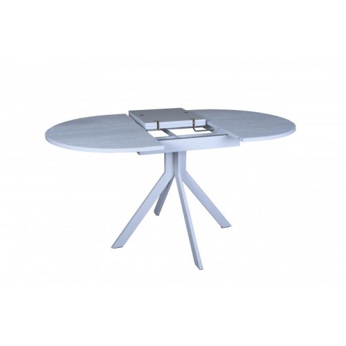 Стіл Max's furniture Мічіган 90х110/150х75 см Білий Стіл Max's furniture Мічіган 90х110/150х75 см Білий