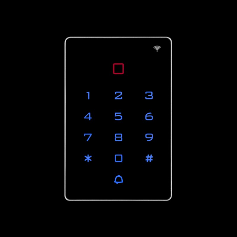 Контролер доступу Wi-Fi GreenVision GV-CEM-008-T12EM-W