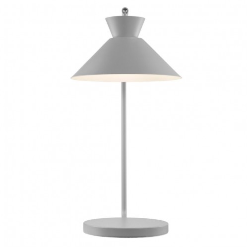 Настільна лампа Nordlux Dial 36.5x25x51.5 см Сірий (Nor2213385010)
