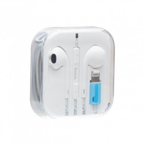 Навушники Hoco L7 Original Plus series lightning converse earphone 1.2 м White