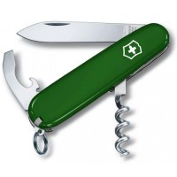 Складаний швейцарський ніж Victorinox Waiter 84 мм 9 функцій Зелений (0.3303.4) Складаний швейцарський ніж Victorinox Waiter 84 мм 9 функцій Зелений (0.3303.4)