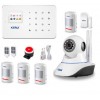 Сигналізація GSM KERUI G18 з Wi-Fi IP камерою для 4-х кімнатної квартири (GHKDLLD9KD)