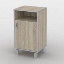 Тумба офісна Тиса Мебель ТМ-106 1 Сонома 75x35x40 см