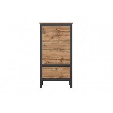 Шафа для зберігання в стилі Loft NS-2245 1230x600x400 мм Черный