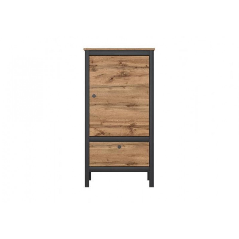 Шафа для зберігання в стилі Loft NS-2245 1230x600x400 мм Черный