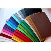 Набір китайського жорсткого фетру 2 мм Pugovichok Мікс 29 кольорів для рукоділля та творчості (7173) Набір китайського жорсткого фетру 2 мм Pugovichok Мікс 29 кольорів для рукоділля та творчості (7173)