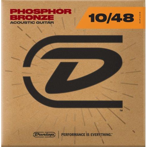 Струни для акустичної гітари Dunlop DAP1048 Acoustic Phosphor Bronze Extra Light Guitar Strings 10/48 Струни для акустичної гітари Dunlop DAP1048 Acoustic Phosphor Bronze Extra Light Guitar Strings 10/48