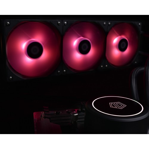 Система водяного охолодження ID-Cooling СВО Auraflow X 360, 396х120х27 мм, 4-pin (6573662)