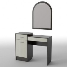 Туалетний столик Тиса Мебель БС-3 Венге Дуб молочний 80x40x100 см