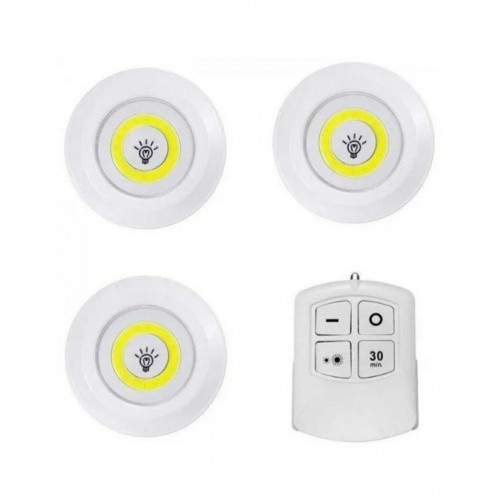 Набір нічників з пультом набір 3 шт OPT-TOP LED light with Remote Control set (1756375633) Набір нічників з пультом набір 3 шт OPT-TOP LED light with Remote Control set (1756375633)