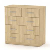 Комод Компаніт 2+3 Дуб сонома (81х42х82 см)