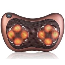 Масажна подушка в автомобіль MASSAGE pillow для спини та шиї з інфрачервоним підігрівом MS (1756374572)
