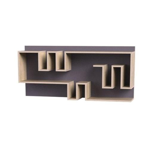 Полиця навісна Тиса Мебель Модуль 133 Сонома 560x236x1200 мм Полиця навісна Тиса Мебель Модуль 133 Сонома 560x236x1200 мм